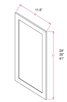 Ashford Series  Grey Shaker SPICE DRAWER - 1 DRAWER (6"Wx24"D"x34 1/2"H) from The Cabinet Depot