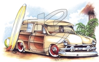 '51 Ford Woody T-shirt