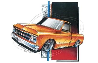 Chevy C10 '67-'72 Pickup T-shirt