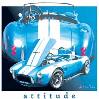 Ford AC Cobra Shelby Attitude Car T-shirt