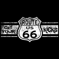 "Get Your Kicks On Route 66" Hot Rod T-shirt