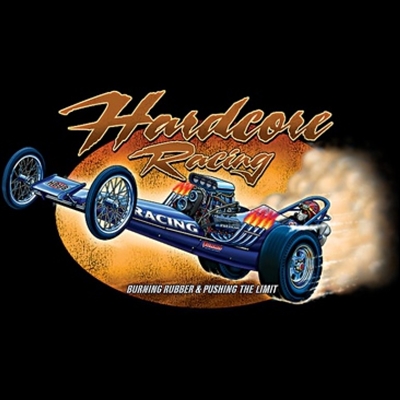 Hardcore Racing Drag Racing T-shirt