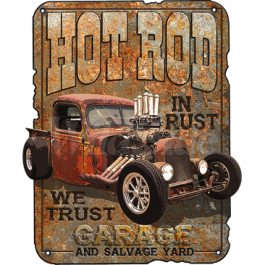 Rat Rod In Rust We Trust Hot Rod T-shirt