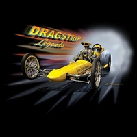 Dragstrip Legends Drag Racing T-shirt