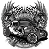 Hot  Rod Deuce Coupe Shake, Rattle And Roll Rat Rod T-shirt