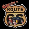 Route 66 "Get Your Licks" Hot Rod Rat Rod Coupe T-shirt