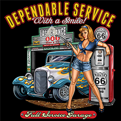 Dependable Service Garage T-shirt