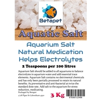 Betapet Aquarium Salt in 3kg bag - Australian