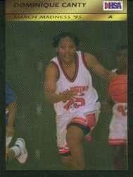 Dominique Canty High School Basketball Card