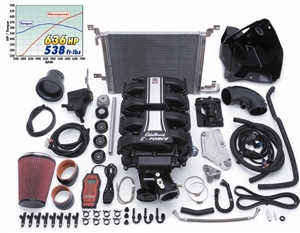 EDELBROCK E-FORCE COMPLETE TRACK COMPETITION SUPERCHARGER SYSTEM FOR 2011-14 FORD MUSTANG (5.0L 4V)  - 15896