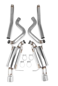 Hooker Blackheart 2011-14 Ford Mustang 3.7L V6 2.5" 304SS Cat-Back System With Mufflers  -- 70503319-RHKR