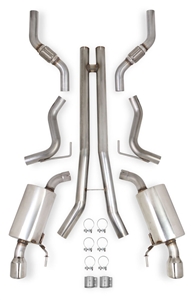 Hooker Blackheart  2015-16 Mustang V6, 3.7L 3044SS 2.5IN Race Exhaust With Muffler -- 70503325-RHKR