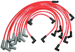 Ford Racing 9MM 5.0L/5.8L OHV V8 Red Spark Plug Wire Set -- M-12259-R301
