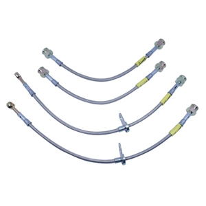 2011-2014 FIESTA STAINLESS STEEL BRAKE LINE KIT -- M-2078-FA