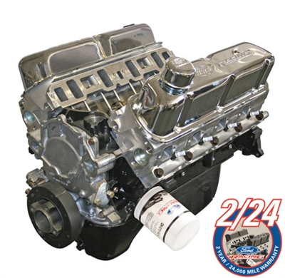 Bargain Crate Motor -- 5.0L/302 340 HP GT-40 ALUMINUM HEAD FORD RACING PERFORMANCE CRATE ENGINE ASSEMBLY