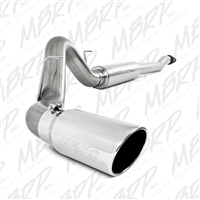 MBRP 2011-2014 Ford F150, V6 Ecoboost 4" Cat Back, Single Side Exhaust, T409  -- S5248409