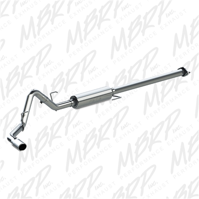 MBRP 2015-2015 Ford F150 2.7L/3.5L Ecoboost 3" Cat Back, Single, T409  -- S5253409