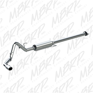 MBRP 2015 Ford F150 2.7L/3.5L Ecoboost 3" Cat Back, Single, Aluminized  -- S5253AL