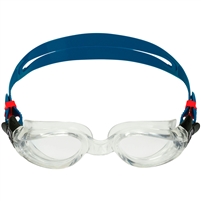 Aquasphere Kaiman Adult Swimming Goggles. (Clear/Petrol/Lens/Clear)