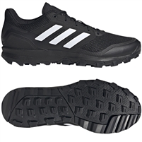 Adidas FLEXCLOUD 2.1 Men's Field Hockey Shoes. (Core Black/Cloud White/Gold Metallic)