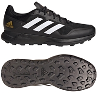 Adidas Zone Dox 2.2S Men's Hockey Shoes. (Core Black/Cloud White/Gold Metallic)