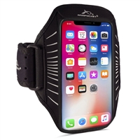 Armpocket Racer Edge Armband. (Black/Silver)
