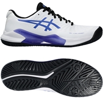 Asics Gel-Challenger 14 Clay Men's Tennis Shoe. (White/Sapphire)