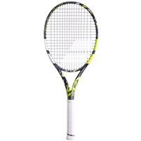 Babolat Pure Aero Lite Tennis Racquet. (Grey/Yellow/White)