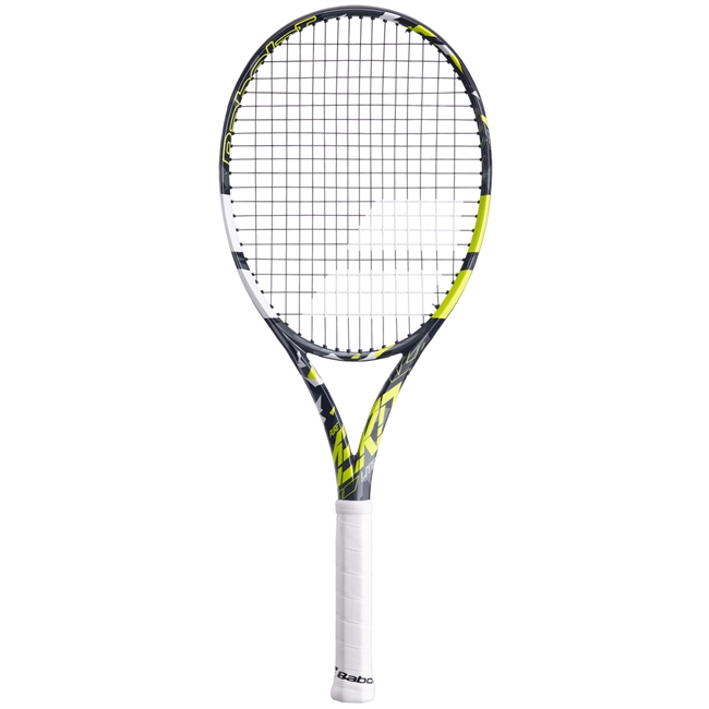 Babolat Pure Aero Lite Tennis Racquet. (Grey/Yellow/White)