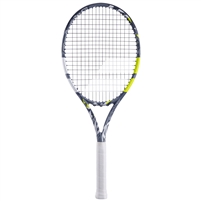 Babolat Evo Aero Lite Tennis Racquet. (Grey/Yellow)