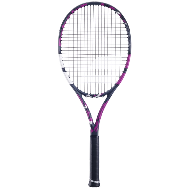 Babolat Boost Aero Tennis Racquet. (Grey/Pink)