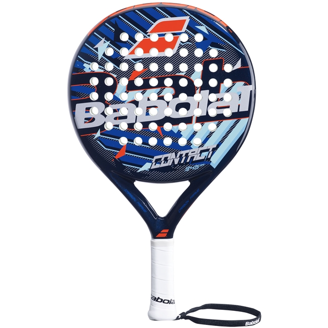 Babolat Contact Padel Racquet. (Black/Blue/Red)