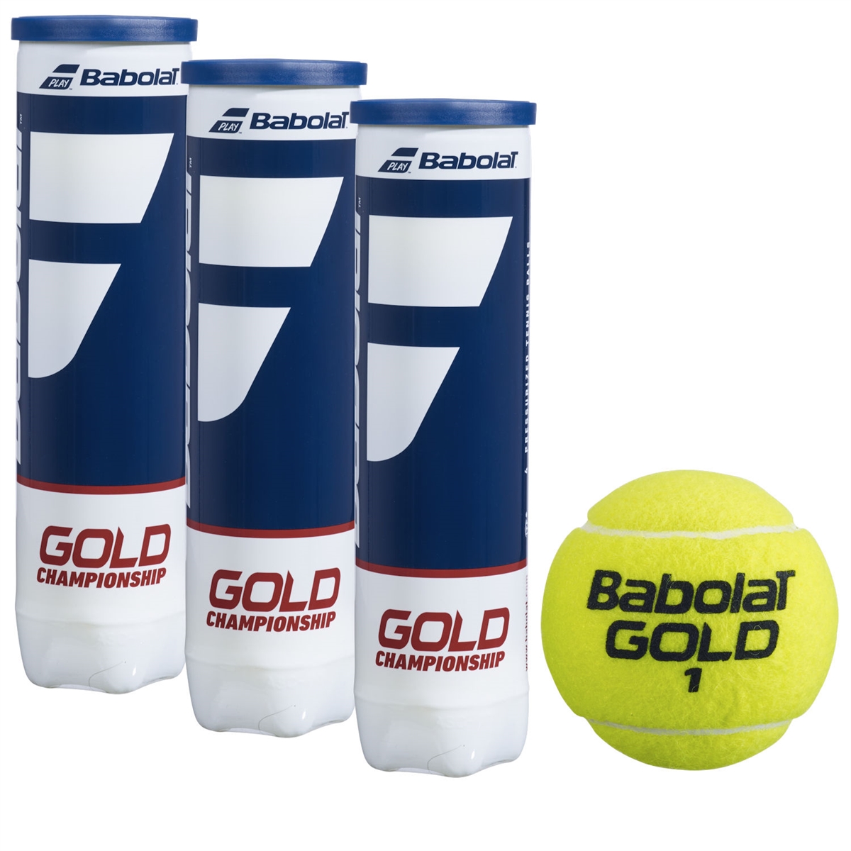 Babolat Championship Tennis Balls. 12 pack