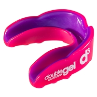 D3 Double Gel Adult Mouth Guard. (Pink/Purple)