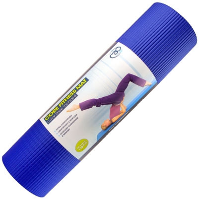 Fitness Mad Core-Fitness Mat. (Blue 10mm)