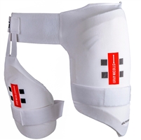 Gray-Nicolls All In One Academy Cricket Thigh Pads. (White)