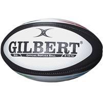 Gilbert 6 Nations Replica Rugby Ball. (Size Mini)