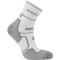 Hilly Twin Skin Anklet Med. (White/Grey Marl)