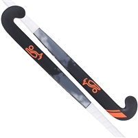 Kookaburra Atom MBow Hockey Stick. (Black/Orange)