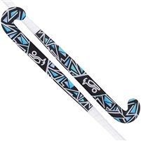 Kookaburra Aztec LBow Hockey Stick. (Blue/Black)