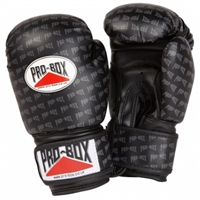 Pro Box Base Spar Black Junior PU Gloves