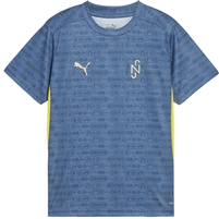 Puma Neymar Jnr BNA Football Jersey Youth. (Blue Horizon/PelÃ© Yellow)