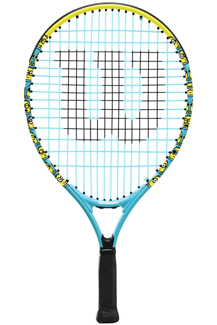 Wilson Minions 2.0 Junior 19 Inch Tennis Racket. (Yellow/Blue)