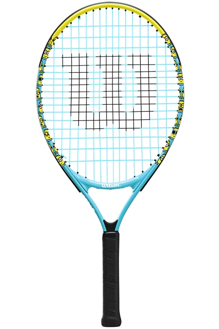 Wilson Minions 2.0 Junior 23 Inch Tennis Racket. (Yellow/Blue)
