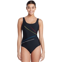 Zoggs Macmasters Scoopback One Piece Swimsuit. (Primary)