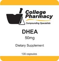 DHEA - College Pharmacy, 50mg / 100 capsules