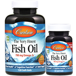Carlson Fish Oil Softgels Orange