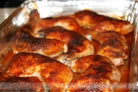 Roasted Chicken with Side