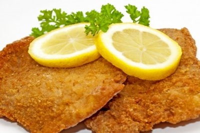 Breaded Schnitzel with Side