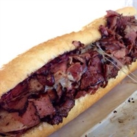 Pastrami on French Baguette